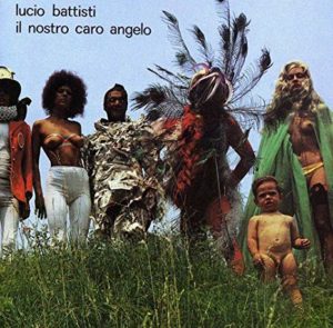 Copertina dell'album di Lucio Battisti intitolata Il nostro caro angelo
