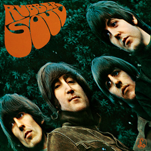 Copertina dell'album rubber soul dei Beatles