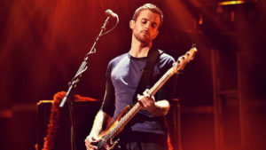 Il bassista dei Coldplay Guy Berryman