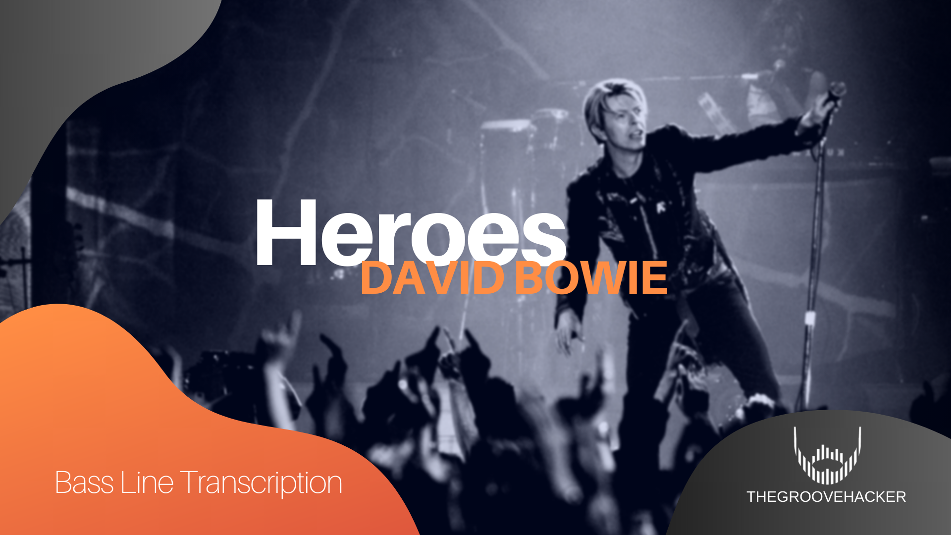 Trascrizione per basso elettrico di Heroes di David Bowie